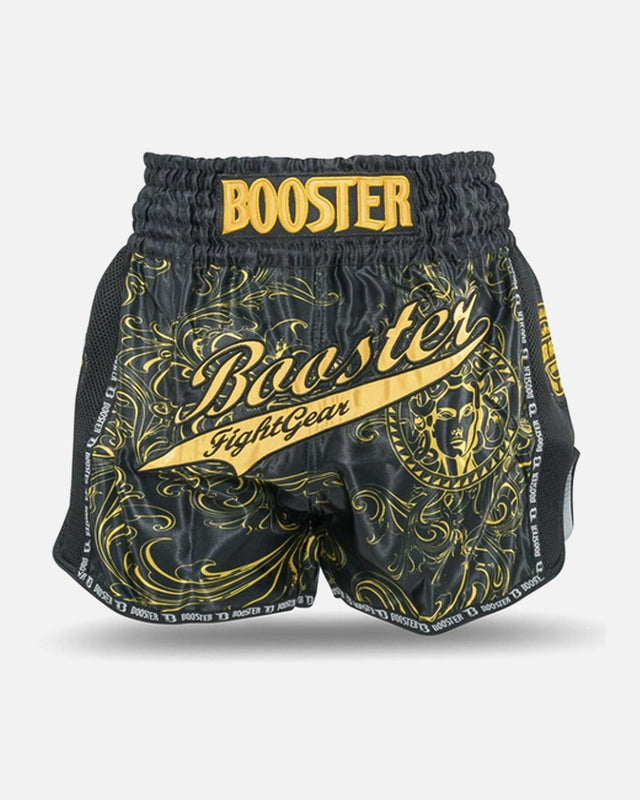 Pantaloncini Muay Thai Booster Medusa – Nero