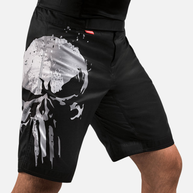 Spodenki MMA Marvel The Punisher – Czarne