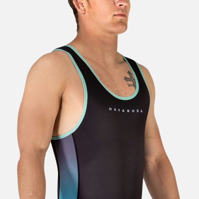 Hayabusa Worstelsinglet Surge Mænds Brydesinglet - Blå