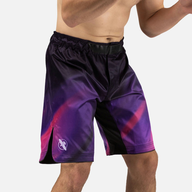 Hayabusa MMA Shorts Apex Nova Men's Full-Length Fight – Purple