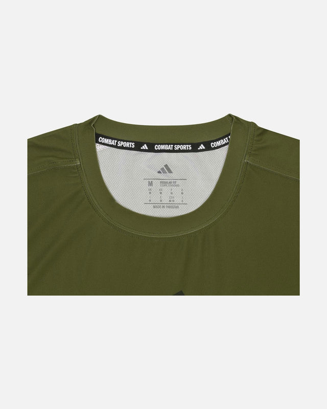 Koszulka Adidas Tech Line – Oliwkowa