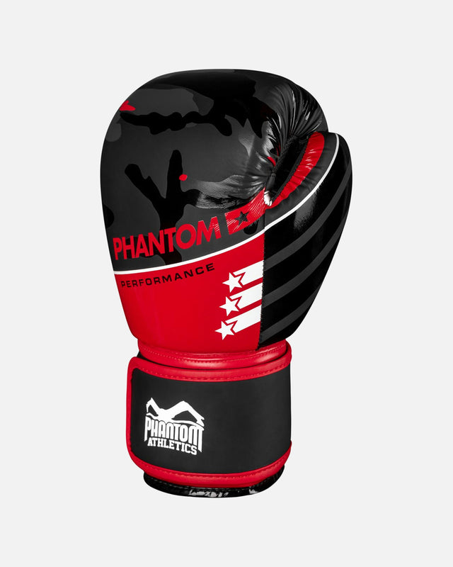 Boxerské rukavice Phantom Athletics Raider – Červené/Černé