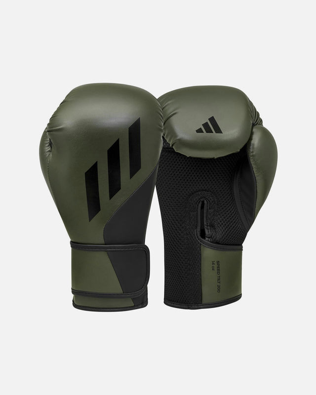 Guantoni da boxe Adidas Speed Tilt 200 – Oliva/Nero