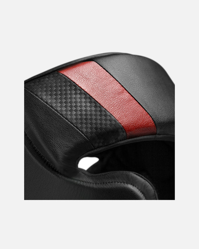 Casco da boxe Hayabusa T3 – Nero/Rosso