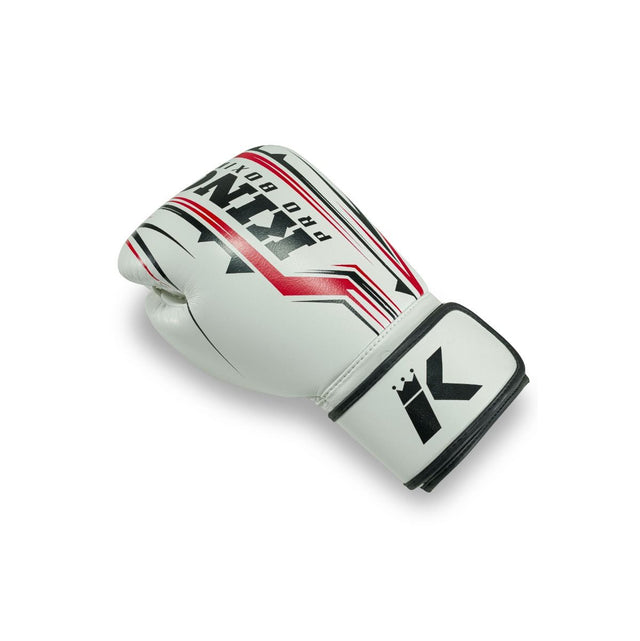 Gants de boxe King Pro Boxing BG Spartan – Blanc/Noir/Rouge