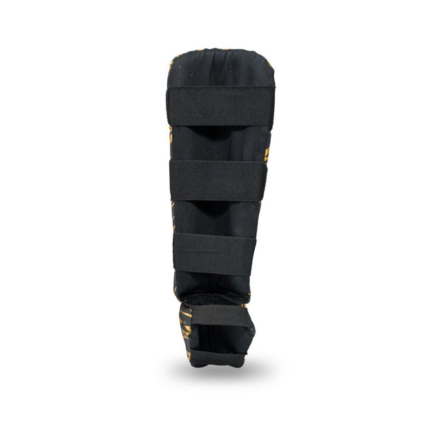 Booster Schienbeinschoner Combat Kinder – Schwarz/Gelb