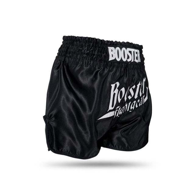 Kickboxerské trenky Booster Thunder – Černé/Bílé