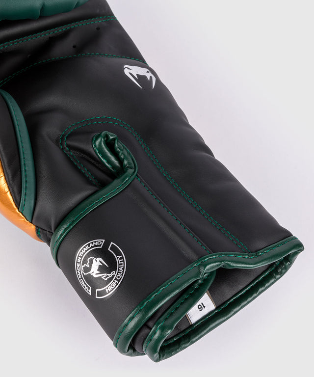 Venum Boxningshandskar Elite – Grön/Brons/Silver