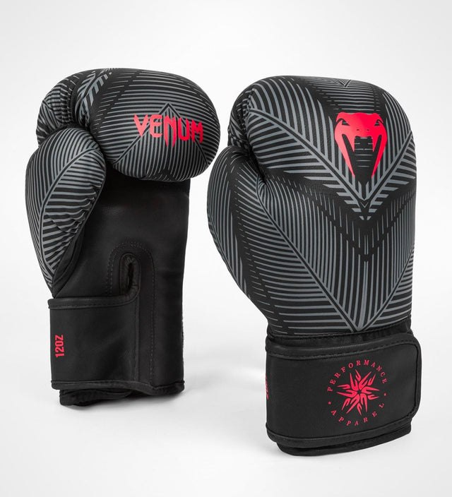 Guantoni da boxe Venum Phantom – Nero/Grigio/Rosso – Guantoni da boxe