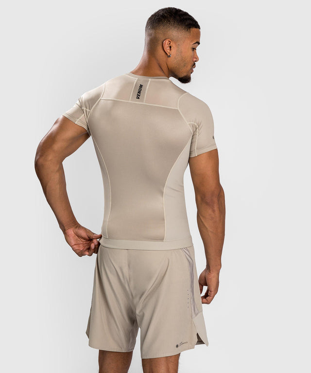 Venum Rashguard G-Fit Air Krátké rukávy – Písek – Triko