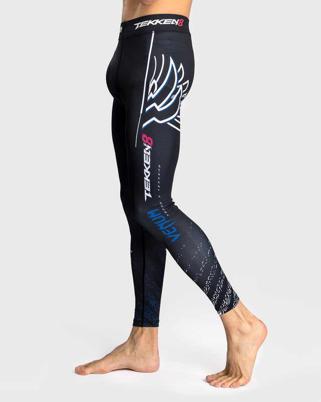 Venum x TEKKEN 8 Spats - Jin Kazama - Bleu/Noir/Blanc