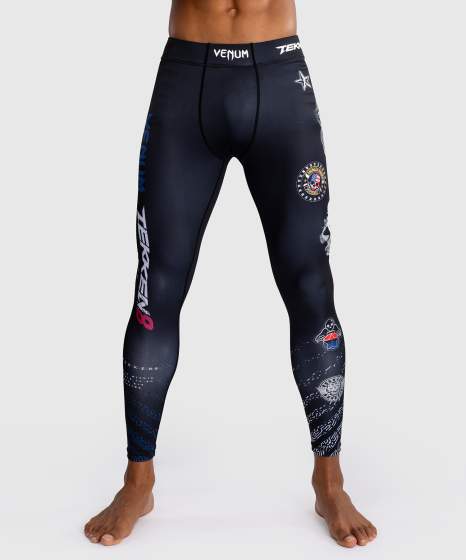 Spats Venum x TEKKEN 8 – Paul Phoenix – Preto/Azul