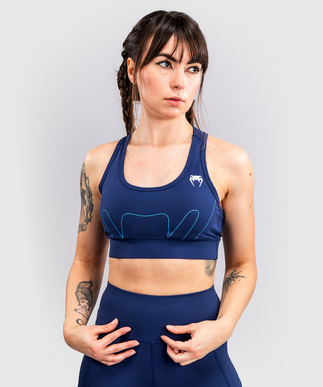 Biustonosz sportowy Venum x Top Rank Original – Granatowy