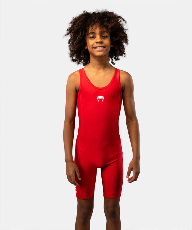 Canottiera da lotta Venum Challenger Bambini – Rosso