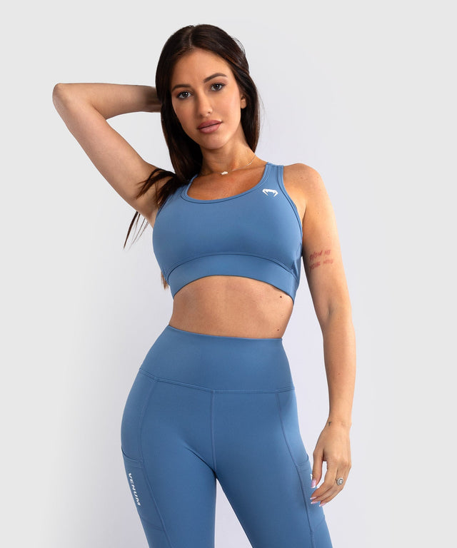Brassière de sport Venum Essential femme – Bleu tempête