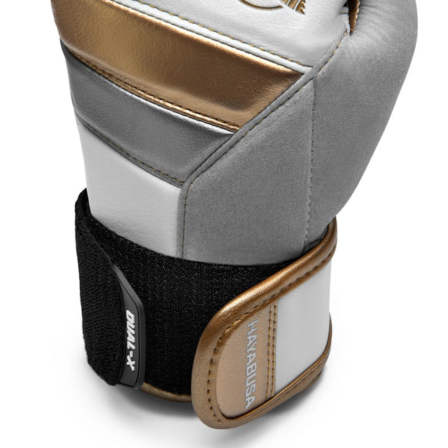 Hayabusa Boxhandschuhe T3 Kinder – Weiß/Gold