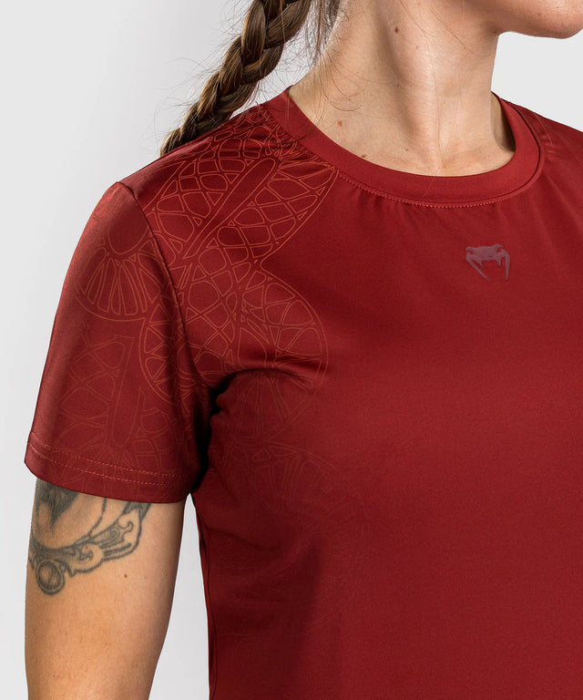 Tricou Venum Dry Tech Serpenti pentru femei – Burgundy