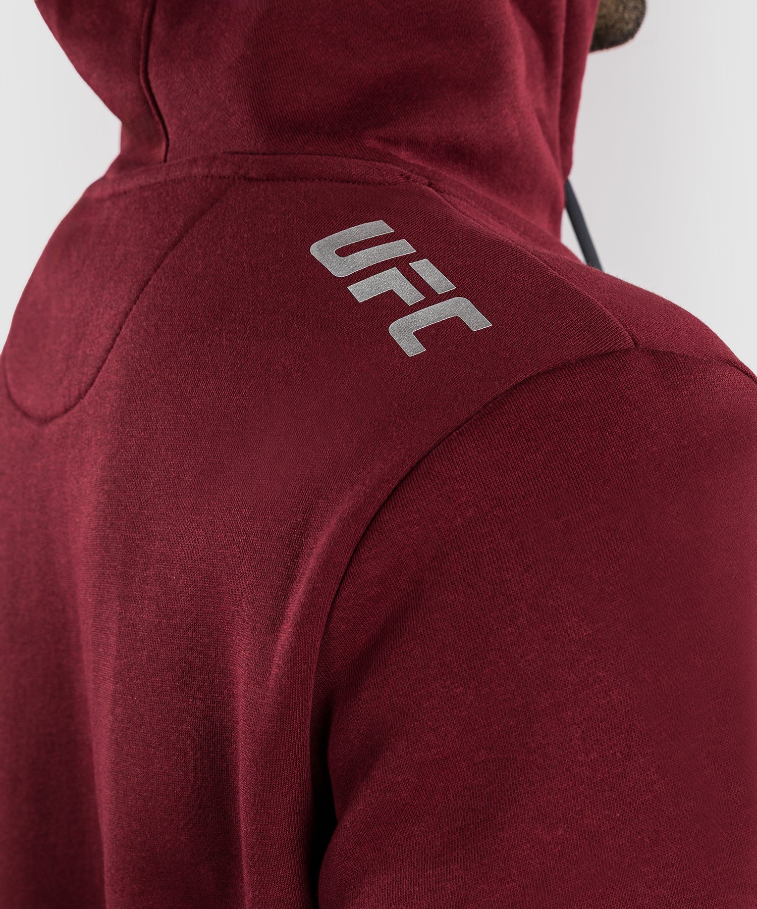 Camisola com capuz Venum UFC Zenith – Vermelho Borgonha