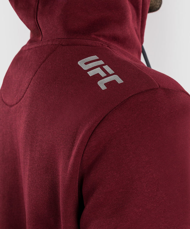 Camisola com capuz Venum UFC Zenith – Vermelho Borgonha