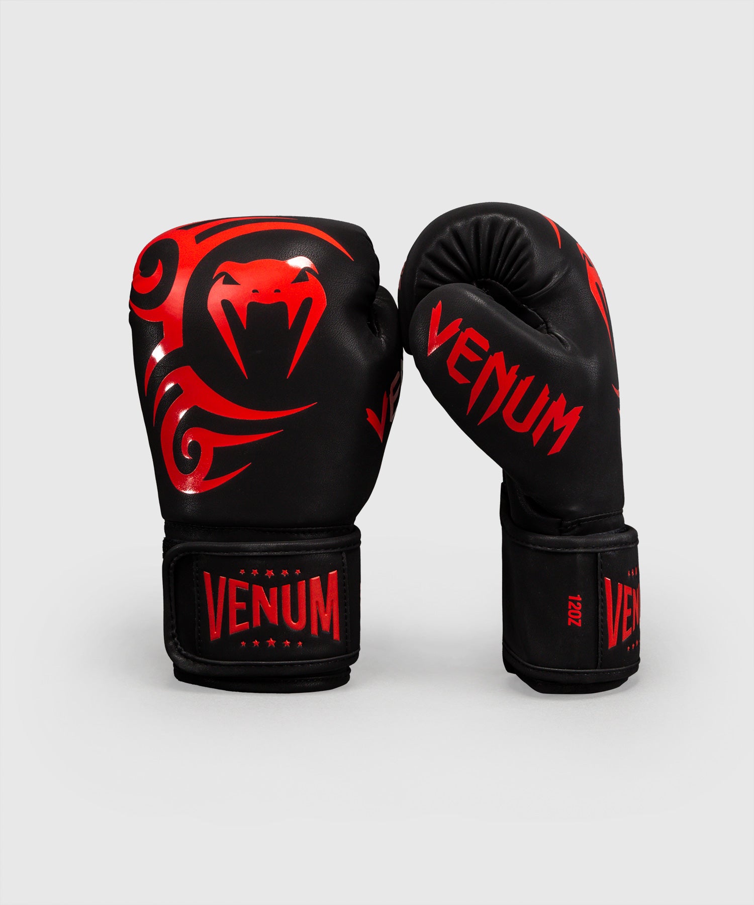 Mănuși de box Venum x Mike Tyson Replica – Negru/Roșu