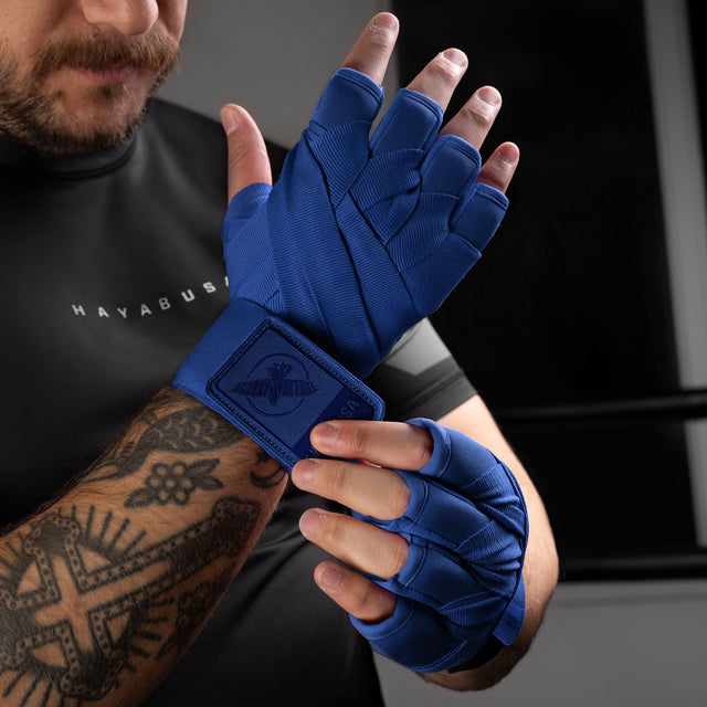 Hayabusa Handwraps Knuckle Guard - Blå