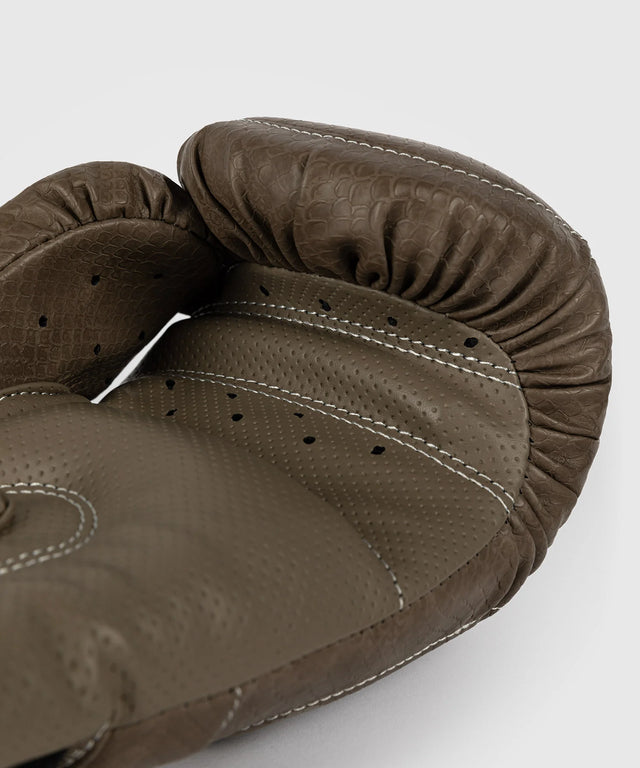 Boxerské rukavice Venum Impact Evo Scales – Hnědé