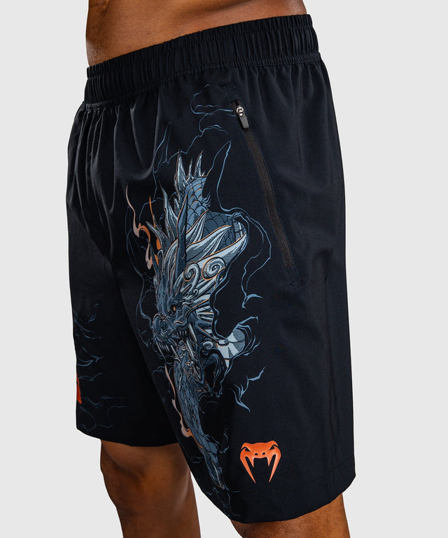 Venum Træningsshorts Thunder Dragon – Sort/Grå/Kobber