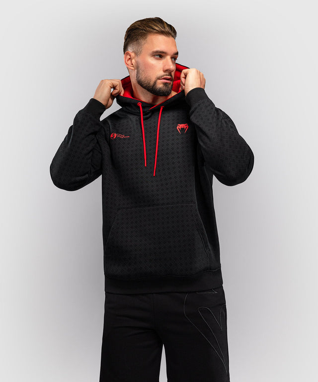 Venum Hoodie x Roger Gracie – Černá/Červená