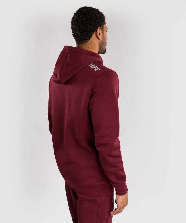 Camisola com capuz Venum UFC Zenith – Vermelho Borgonha