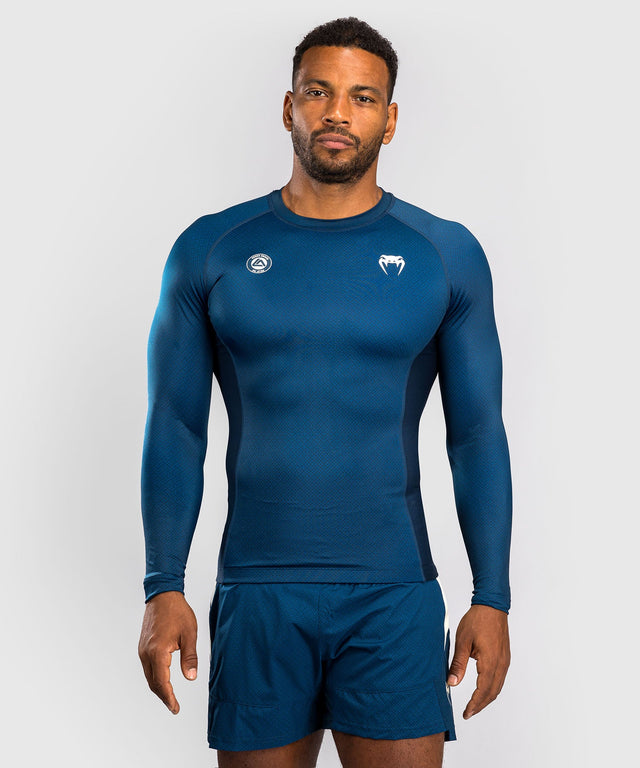 Rashguard Venum x Roger Gracie Academy Maniche lunghe – Blu