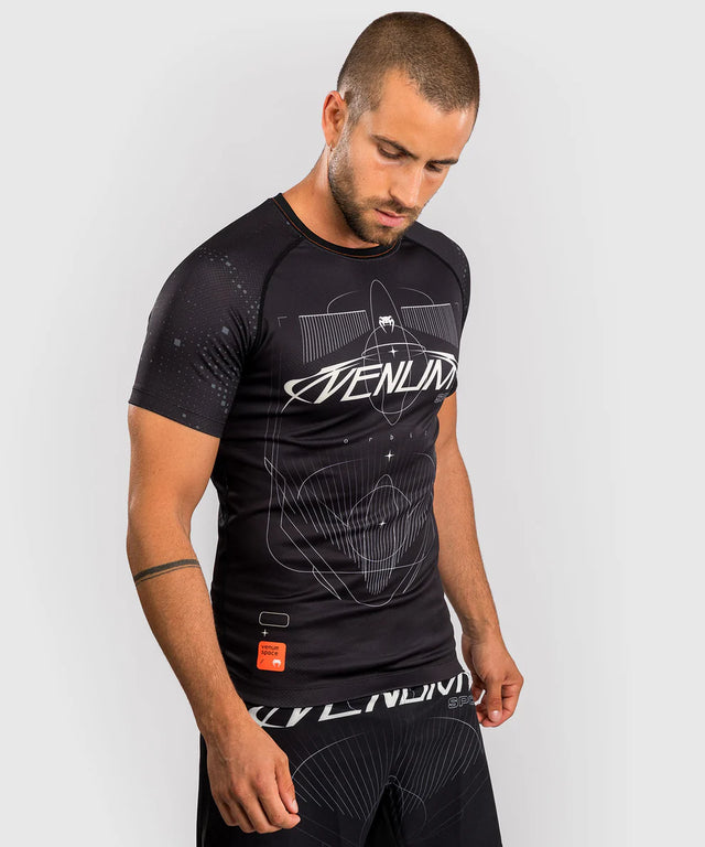 Rashguard Venum Eclipse Mangas Cortas – Negro
