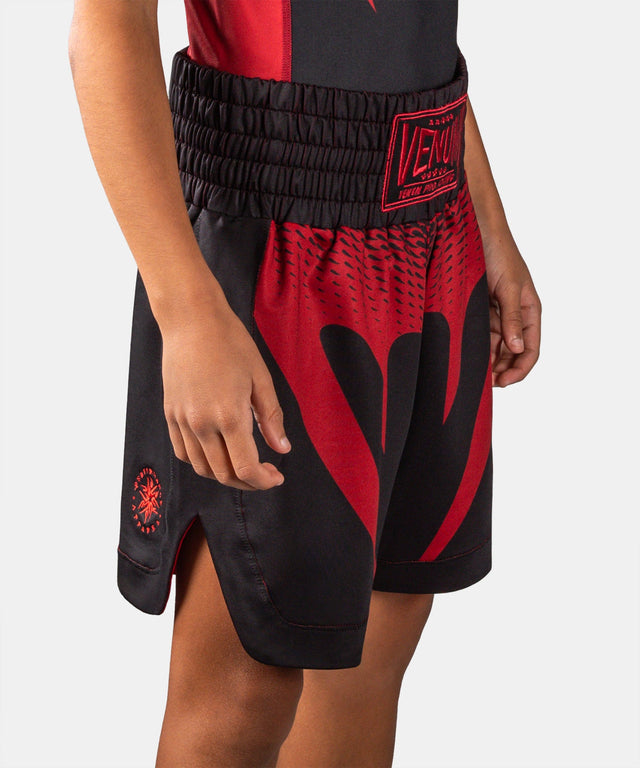Venum Attack Boxing Shorts Kids - Black/Red