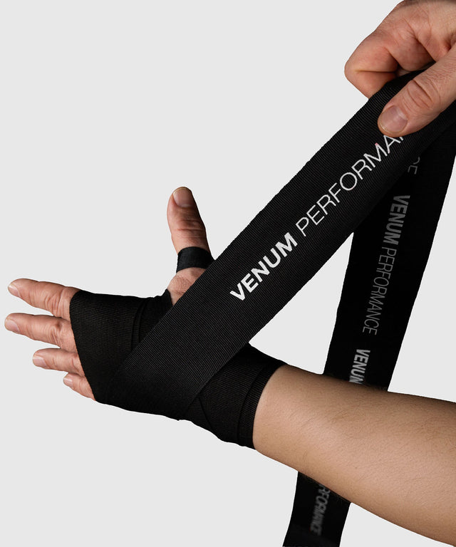 Bandes de boxe Venum Kontact Evo Amazonia Reborn – Noir/Gris