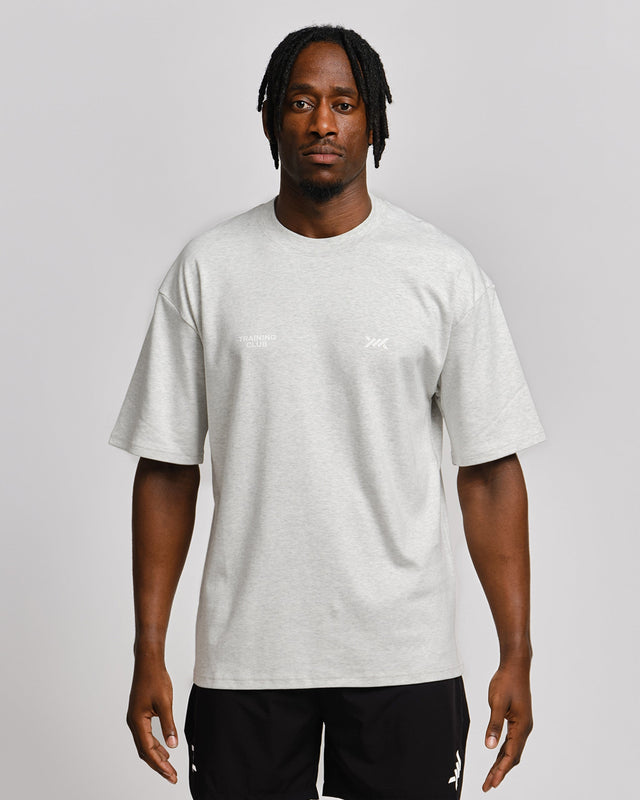 Caged T-Shirt Training Club – Světle šedé