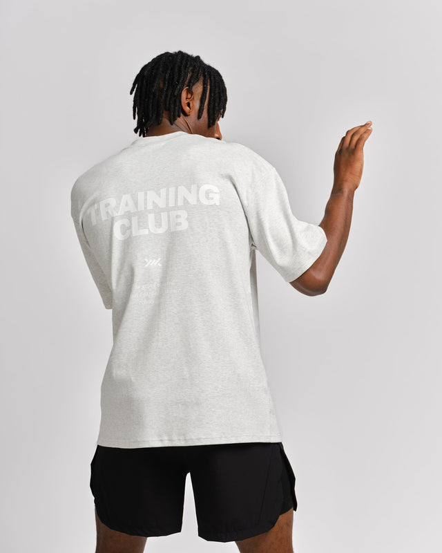 Caged T-Shirt Training Club – Světle šedé