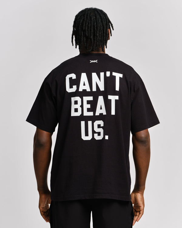 Tricou Caged 'CBU' – Negru