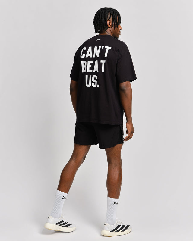 Tricou Caged 'CBU' – Negru