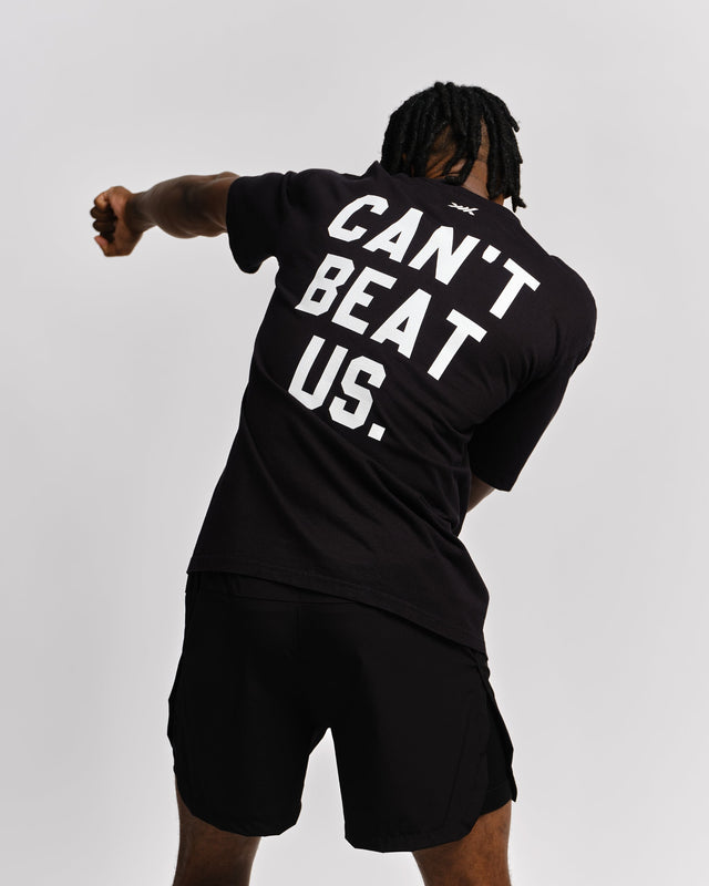 Tricou Caged 'CBU' – Negru