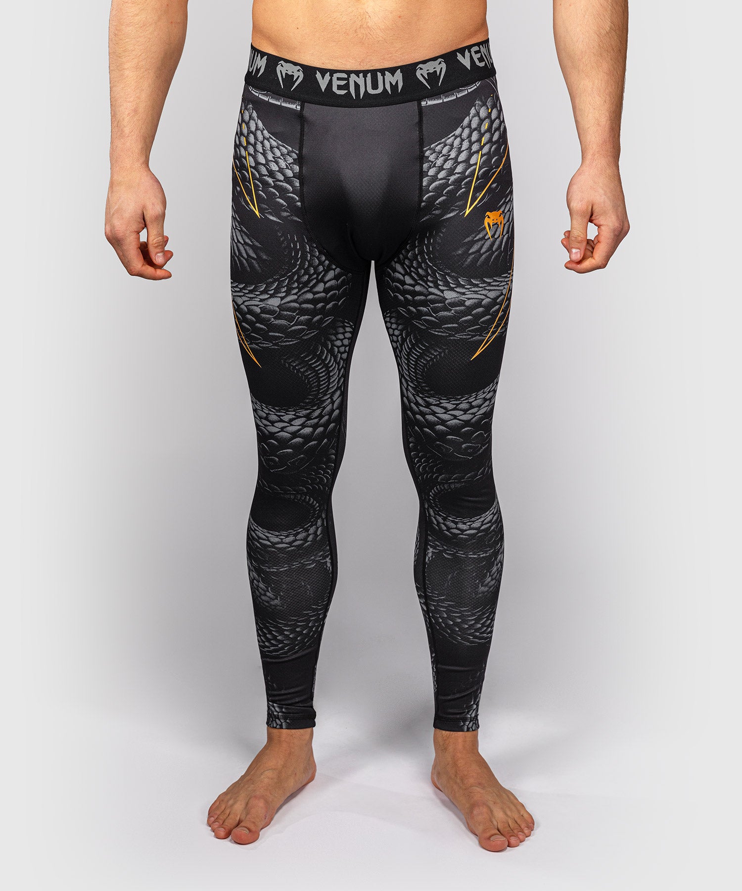 Venum Kompressionsshorts Matupa – Schwarz/Grau/Gold