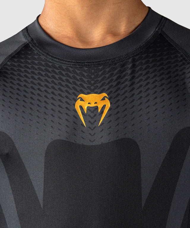 Venum Attack Rashguard Lange Ærmer Børn – Sort/Guld