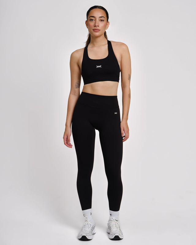 Caged Aspire Leggings – Sort