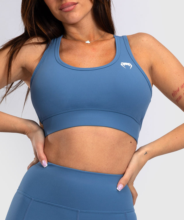 Brassière de sport Venum Essential femme – Bleu tempête