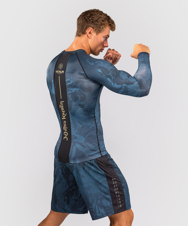 Rashguard Venum Jujutsu Kaisen Fushiguro Manga Larga – Azul
