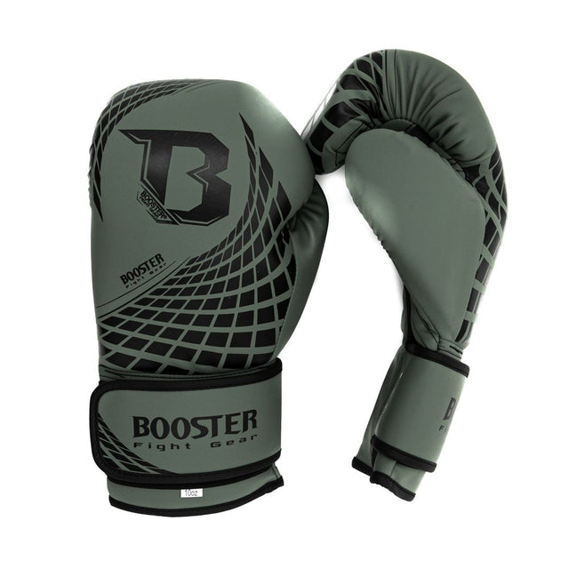 Mănuși de box Booster BFG Cube – Kaki Verde/Negru
