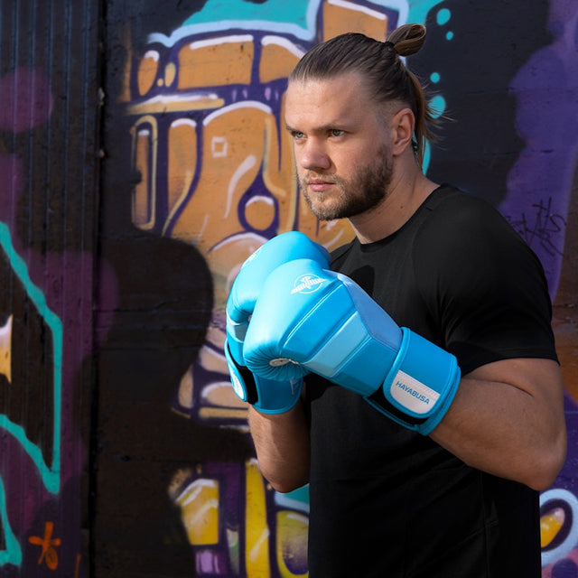 Guantes de boxeo Hayabusa T3 Neon – Azul