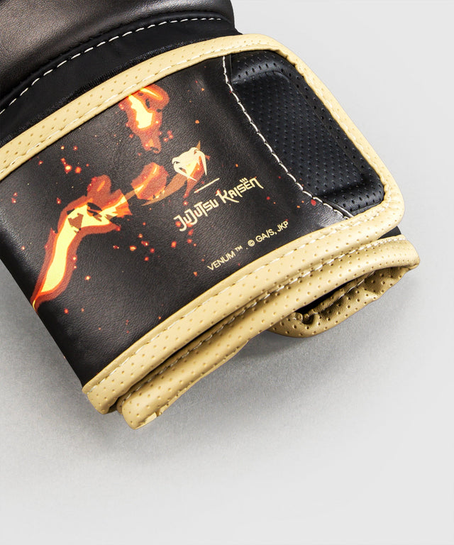 Venum Boxhandschuhe Jujutsu Kaisen x Sukuna Impact Evo – Schwarz/Beige