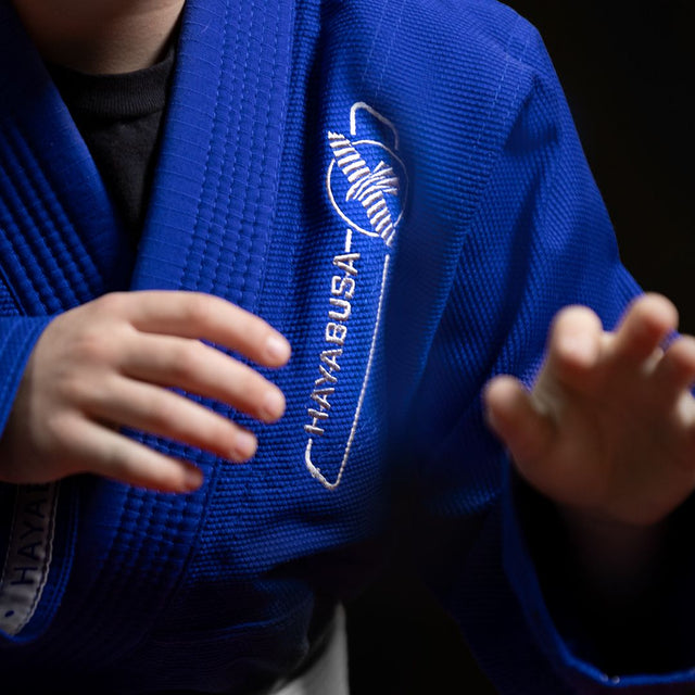 Hayabusa BJJ-gi til børn Essential - Blå