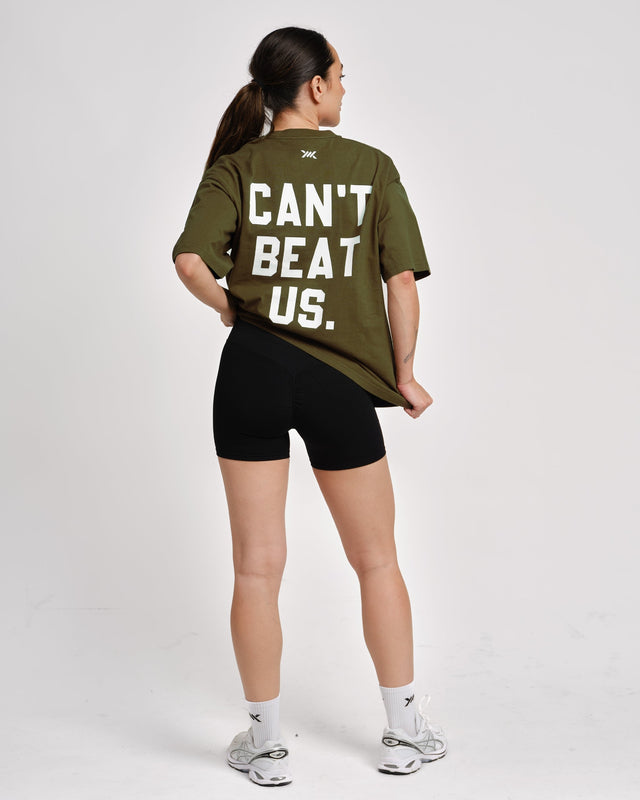 Tricou Caged 'CBU' – Cachi Verde pentru femei