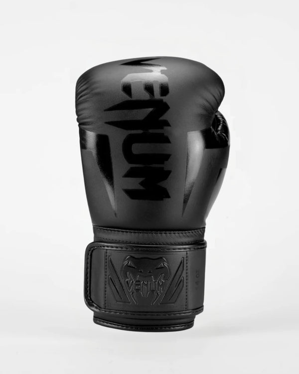 Venum Boxing gloves Elite – Black/Black
