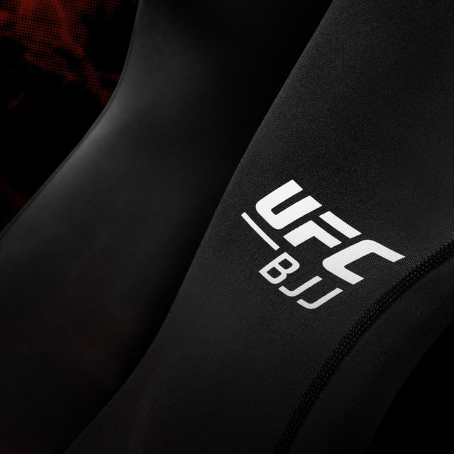 Hayabusa x UFC BJJ Leggings til kvinder - Sort/Rød